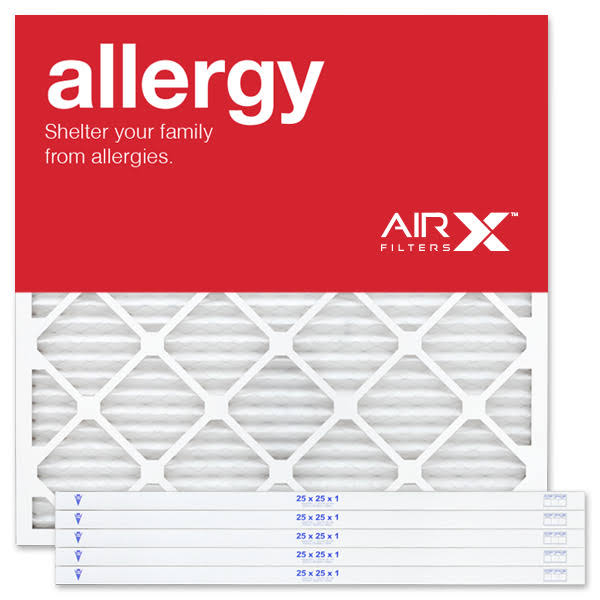 25x25x1 MERV 11 Pleated Air Filter, 12-pk F259525