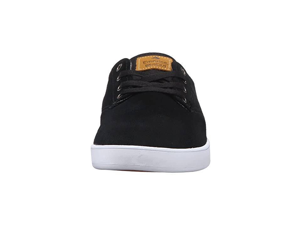 Black/Black/White Laced Shoes I9447