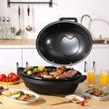 1800W Electric Grill with 2 Zone Grilling Surface C41691