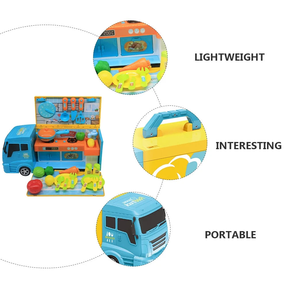 Food Truck Toy Pretend Play Toy Q663