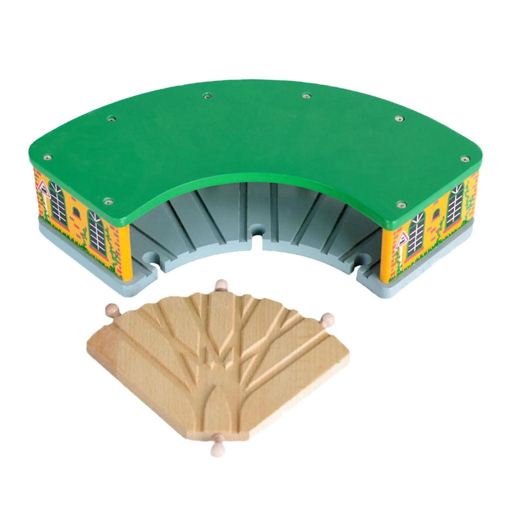 Wooden Train Shed Toy G579