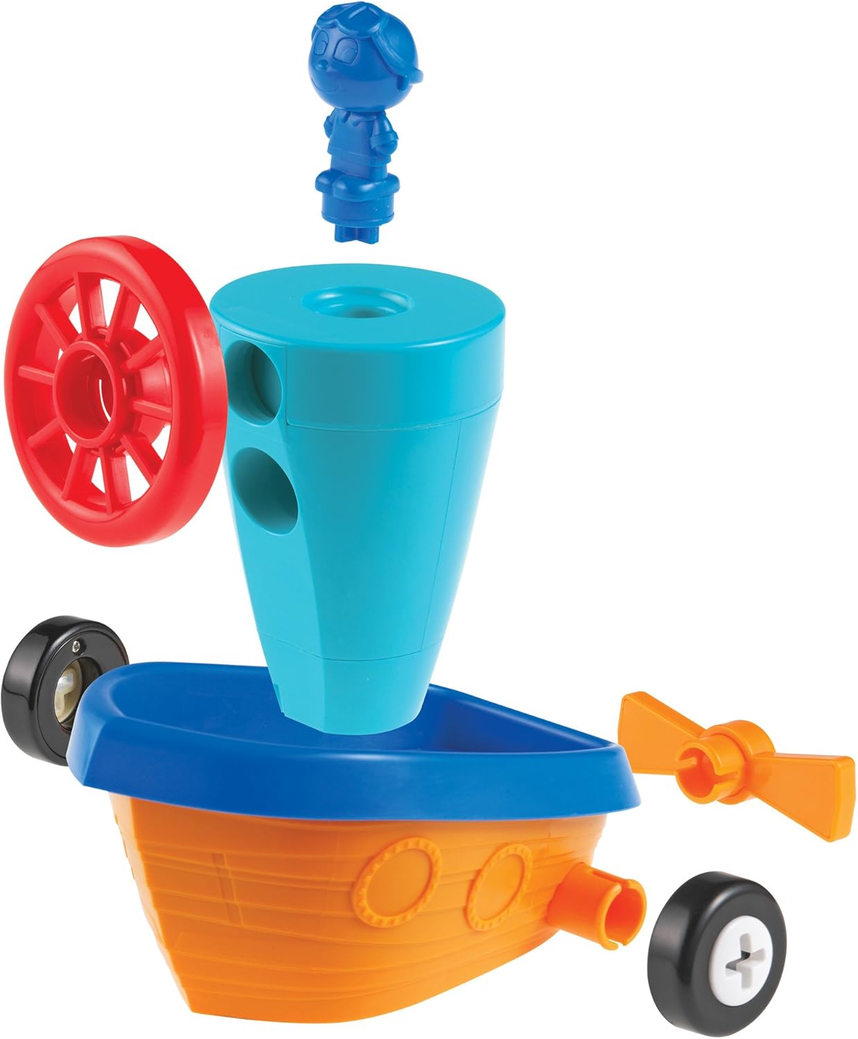 15 Pieces Car Boat Plane Building Toy Set S9721