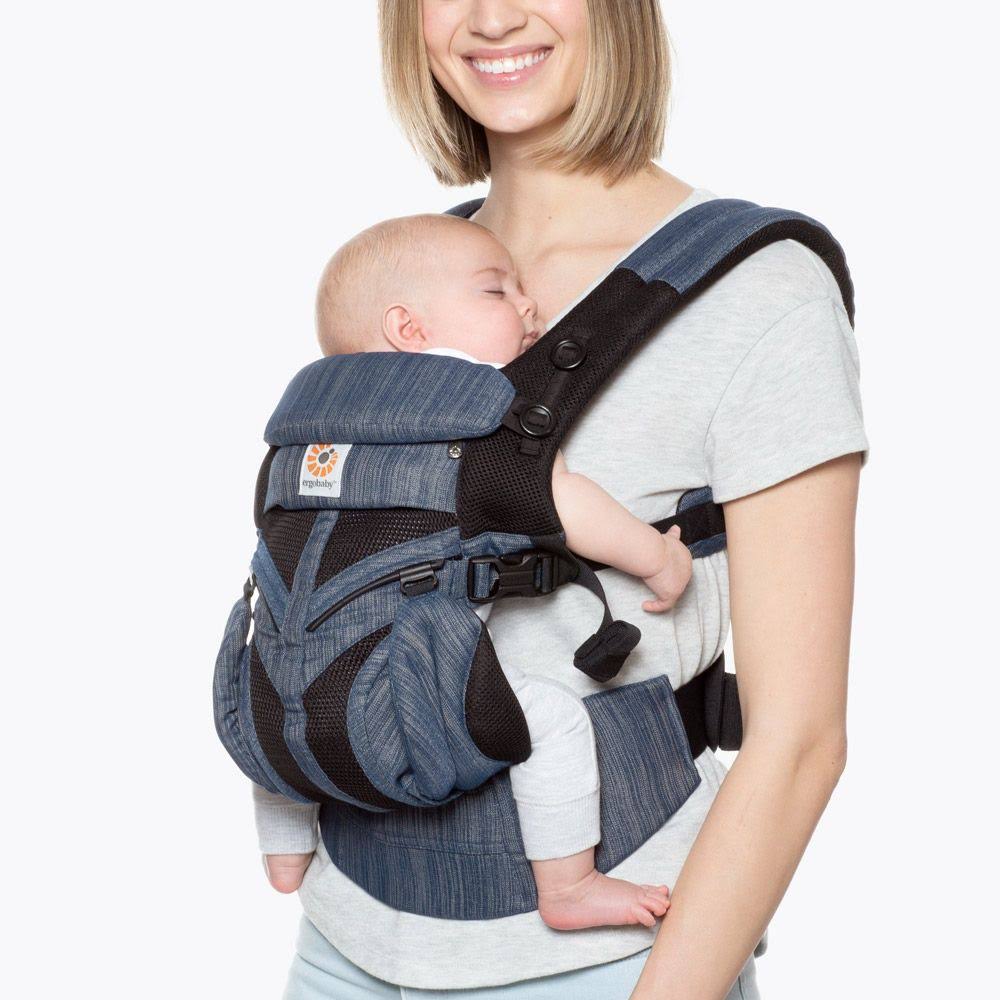 Midnight Blue Mesh Baby Carrier H76196