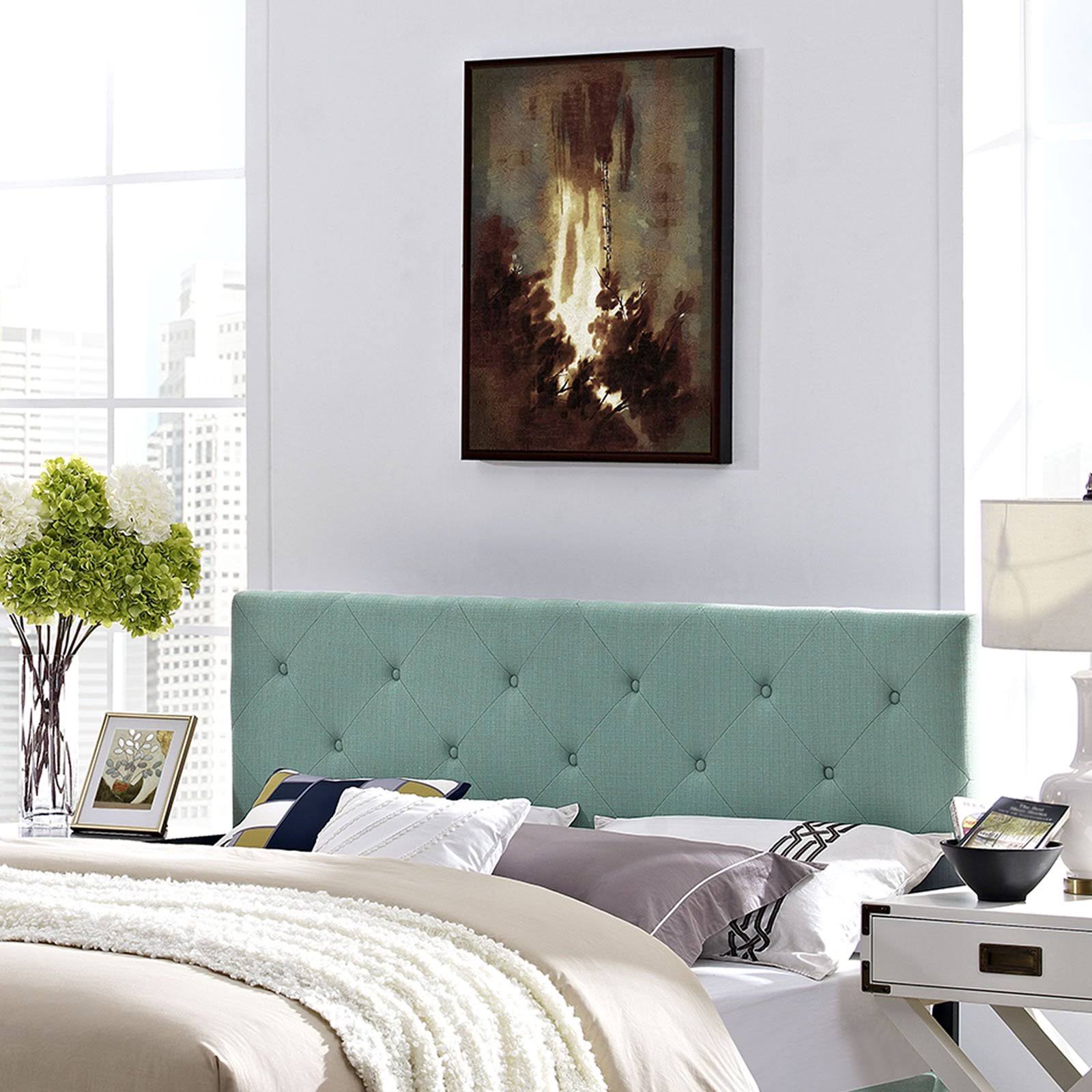 Wheatgrass Fabric Headboard, Full B350