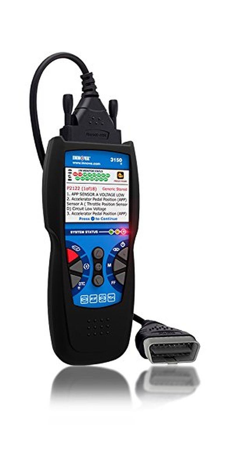 OBD2 Code Reader Scan Tool with ABS and Srs U604358