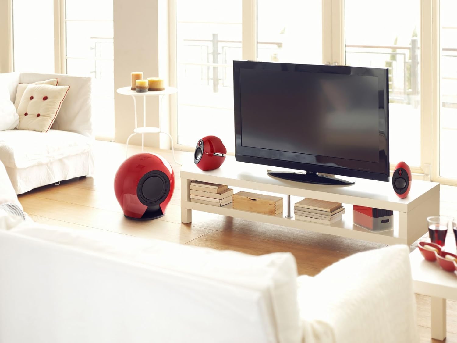 Bluetooth Speaker System with Wireless Subwoofer F428193