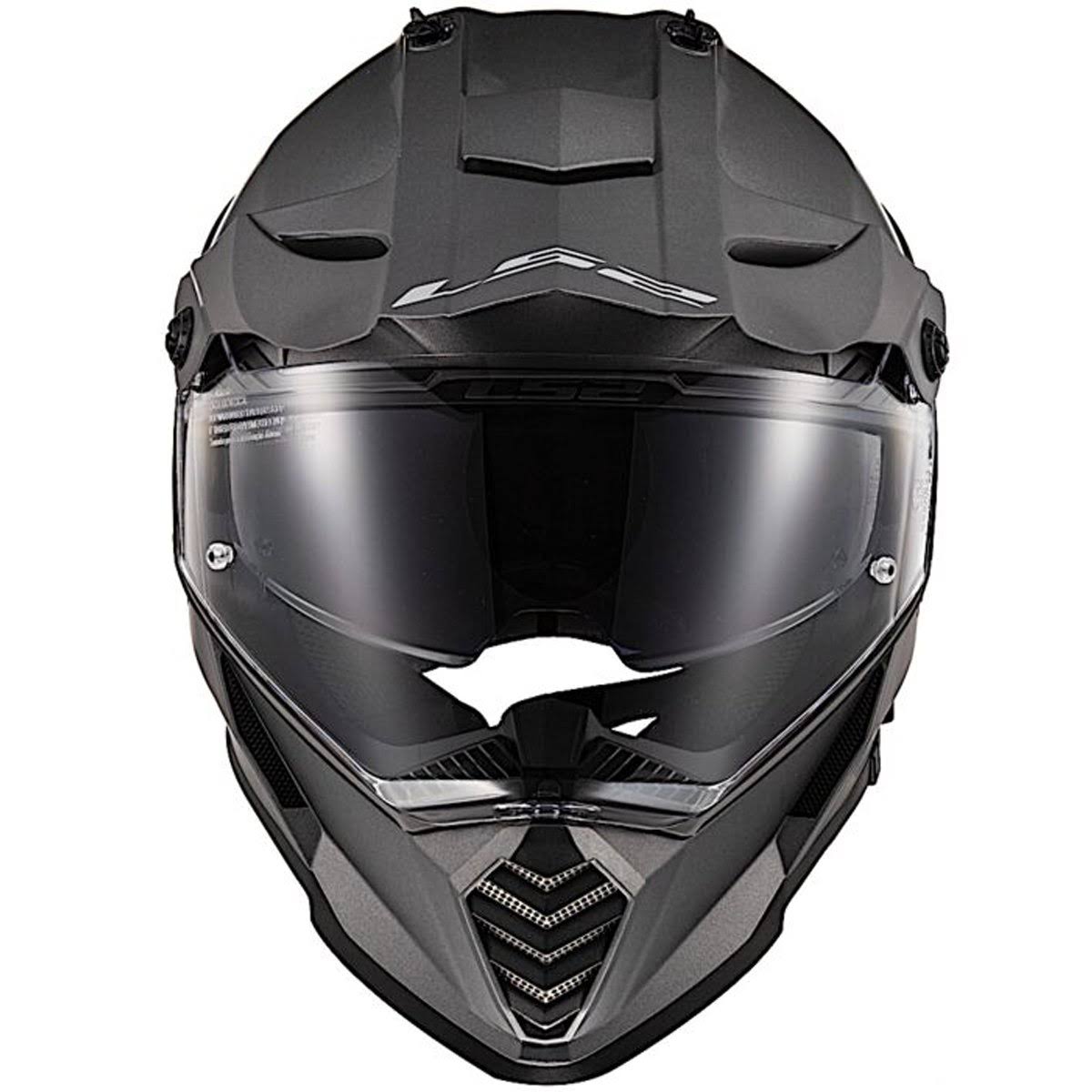 Matte Titanium Solid Helmet O125