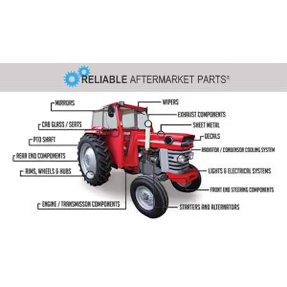 Aftermarket Radiator for Massey Ferguson Tractor Z933