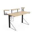 Black/Natural Gaming Desk J97657