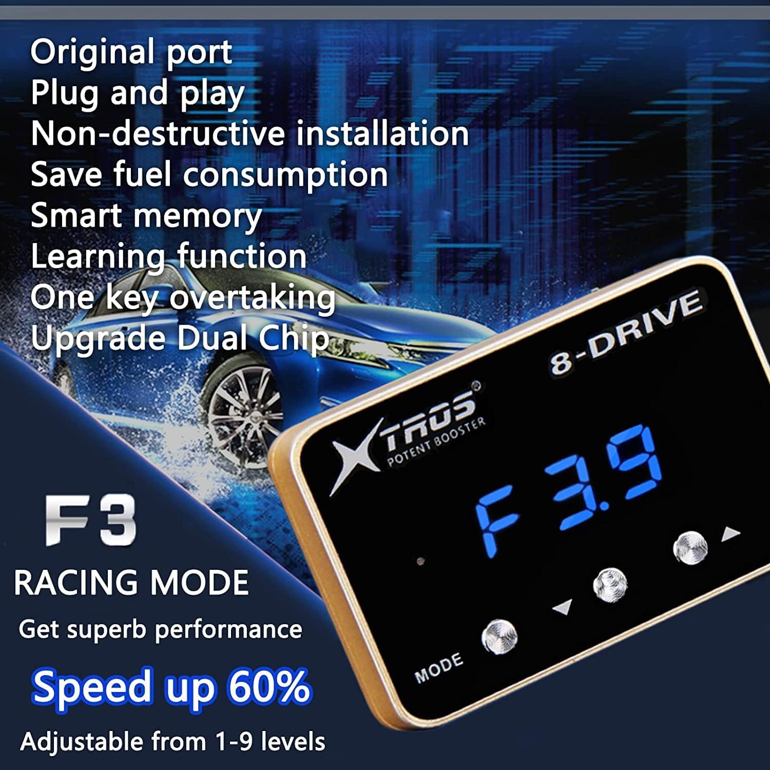 Pack of 2 Throttle Response Controller F298