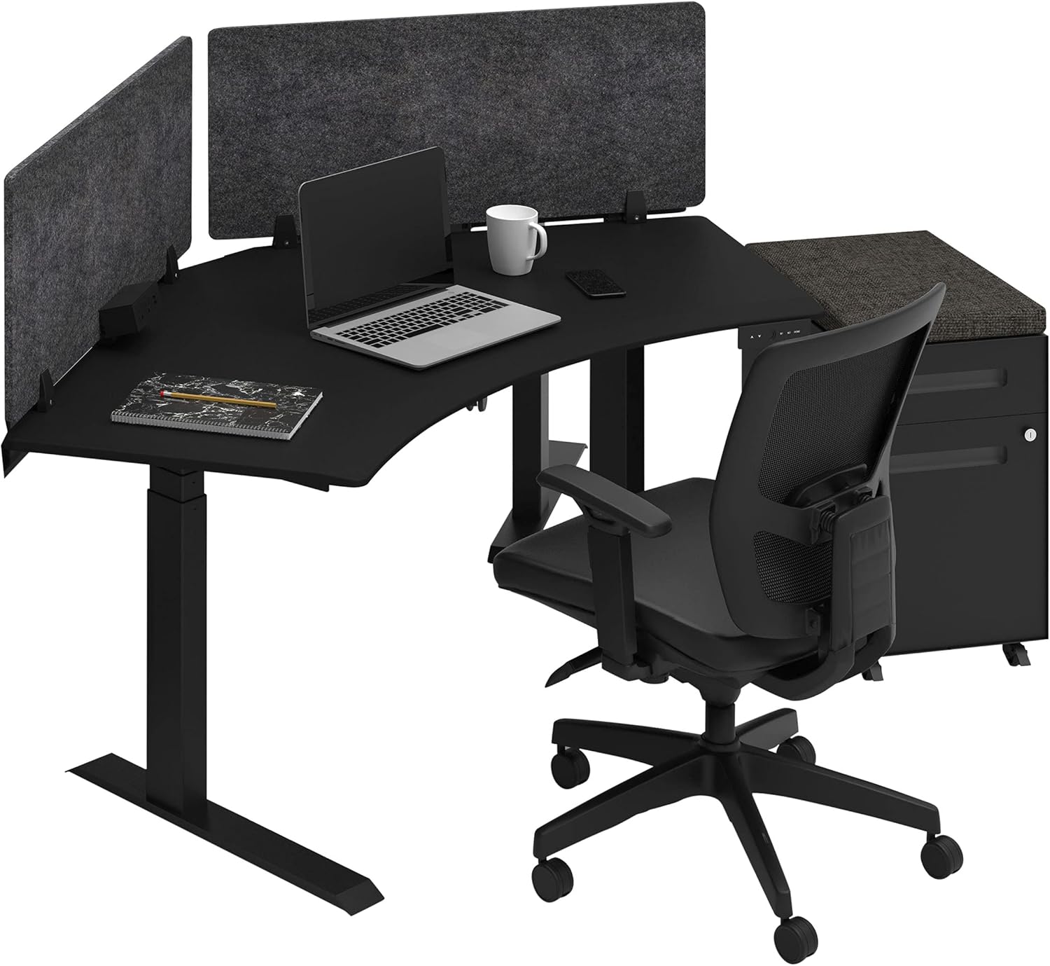71" Electric Standing Desk with Programmable Memory S1666