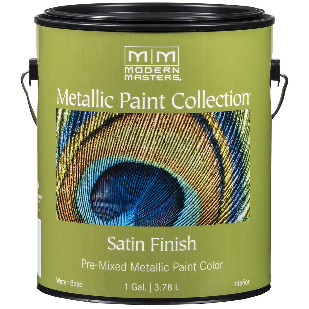 Satin Snowflake Metallic Paint 1 Gallon (2 Pack) D8723