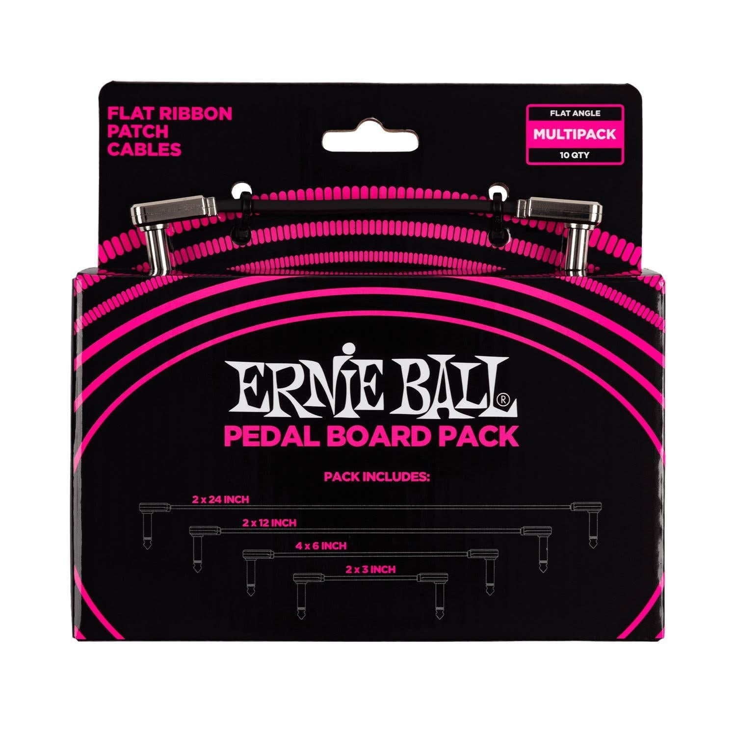Multi Flat Ribbon Patch Cables Pedalboard Pack U87371
