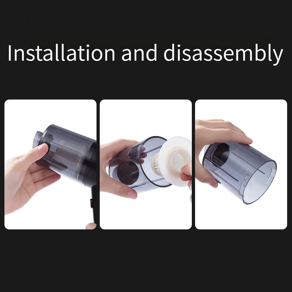 Handheld Vacuum Cleaner Cordless, Portable Mini Car Vacuum, Rechargeable (black) V39488