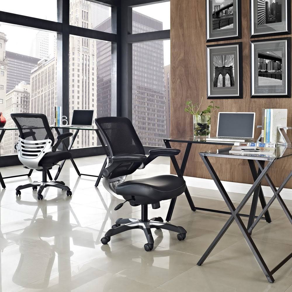 Black Leatherette Office Chair O24480