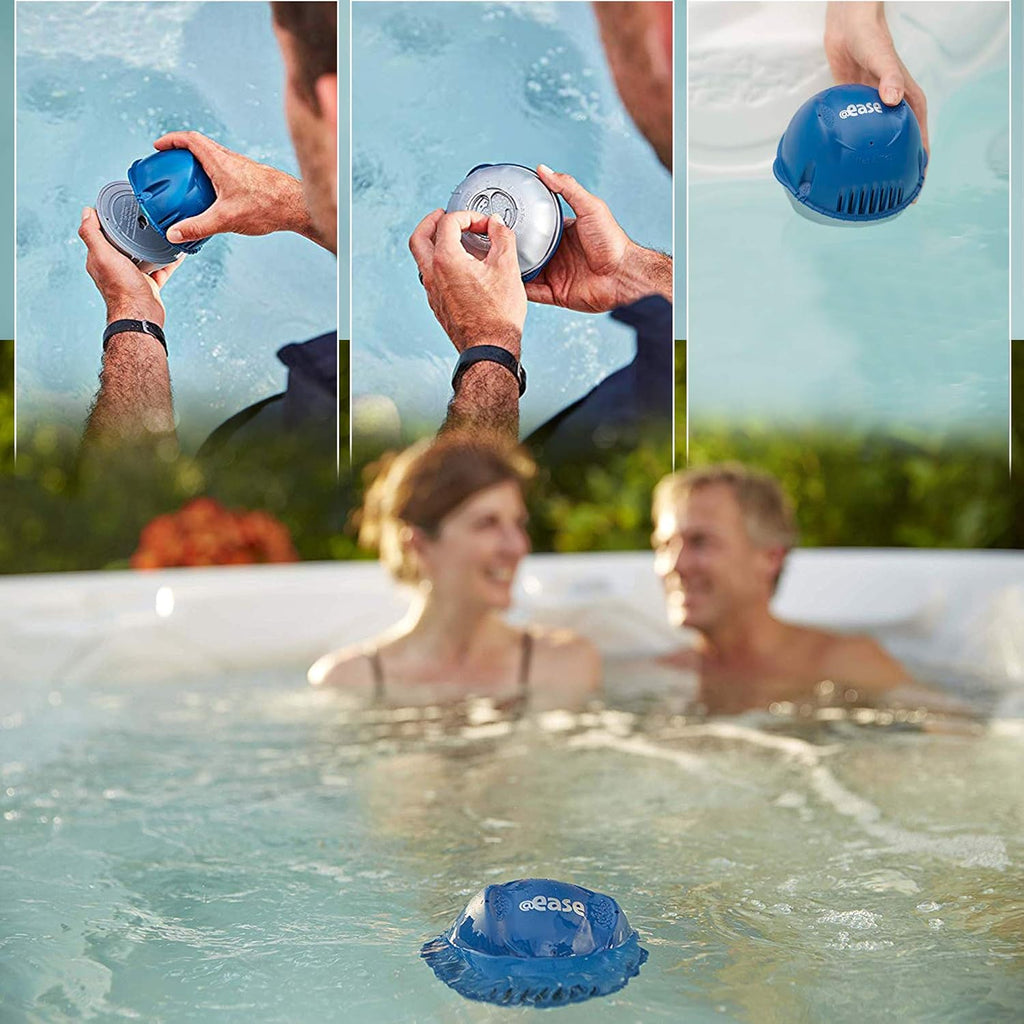 3 Pack SmartChlor Cartridges and Hot Tub Water Balance Guide V83056