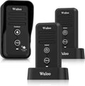 Wireless Intercom Doorbell with 1/2 Mile Range, Black X435929