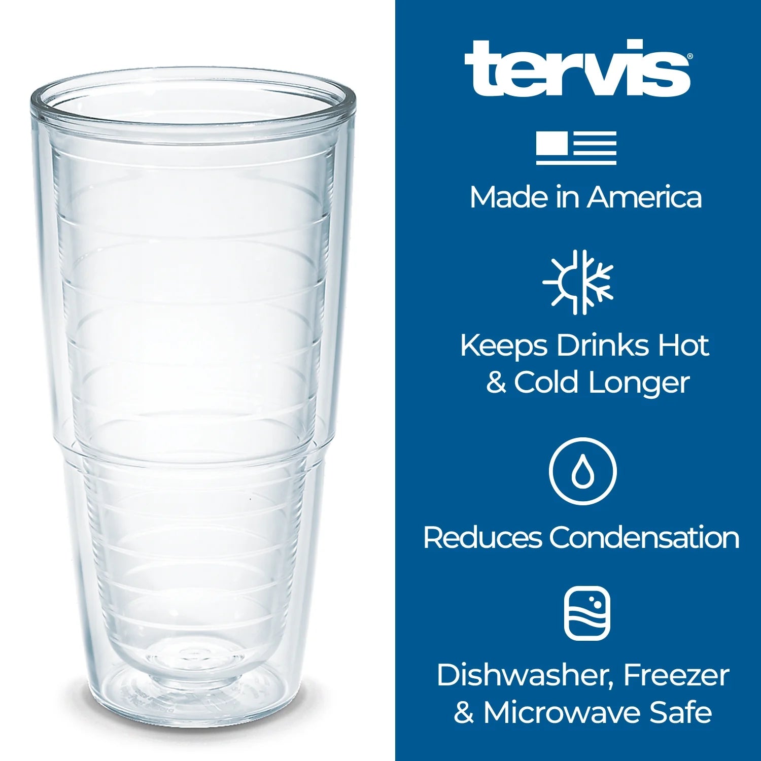24oz Double Walled Insulated Tumbler Travel Cup J771238
