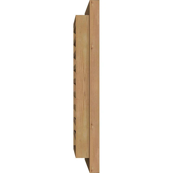 Unfinished Functional Vertical Gable Vent I642418