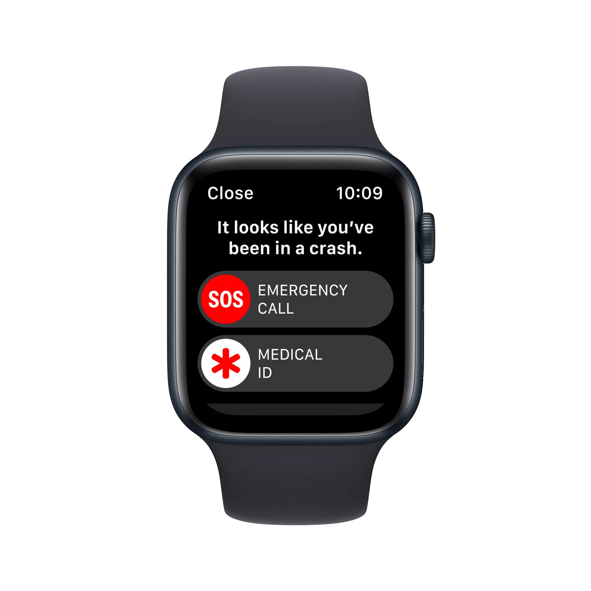 Apple Watch SE 2nd Generation GPS 44mm Midnight Aluminum Case Sport Band G265859