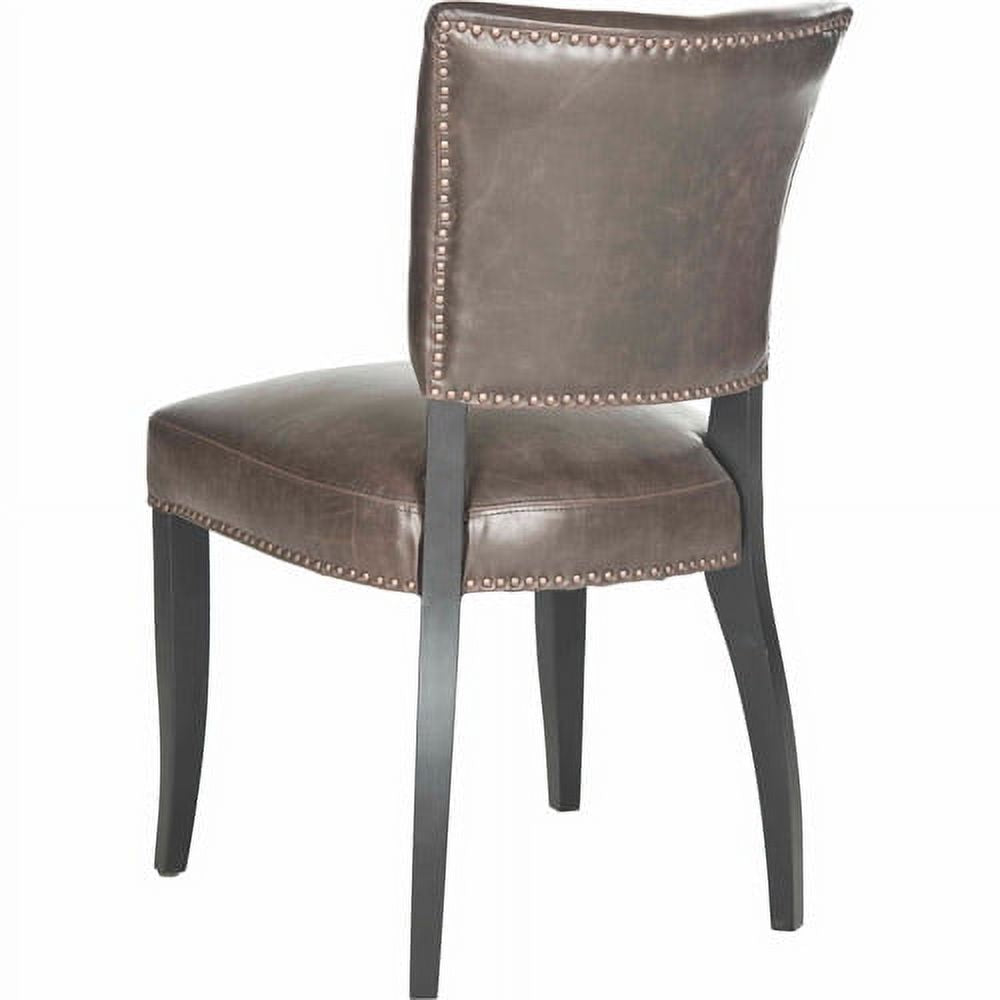 Antique Brown Glam Side Chair, Set of 2 O6962