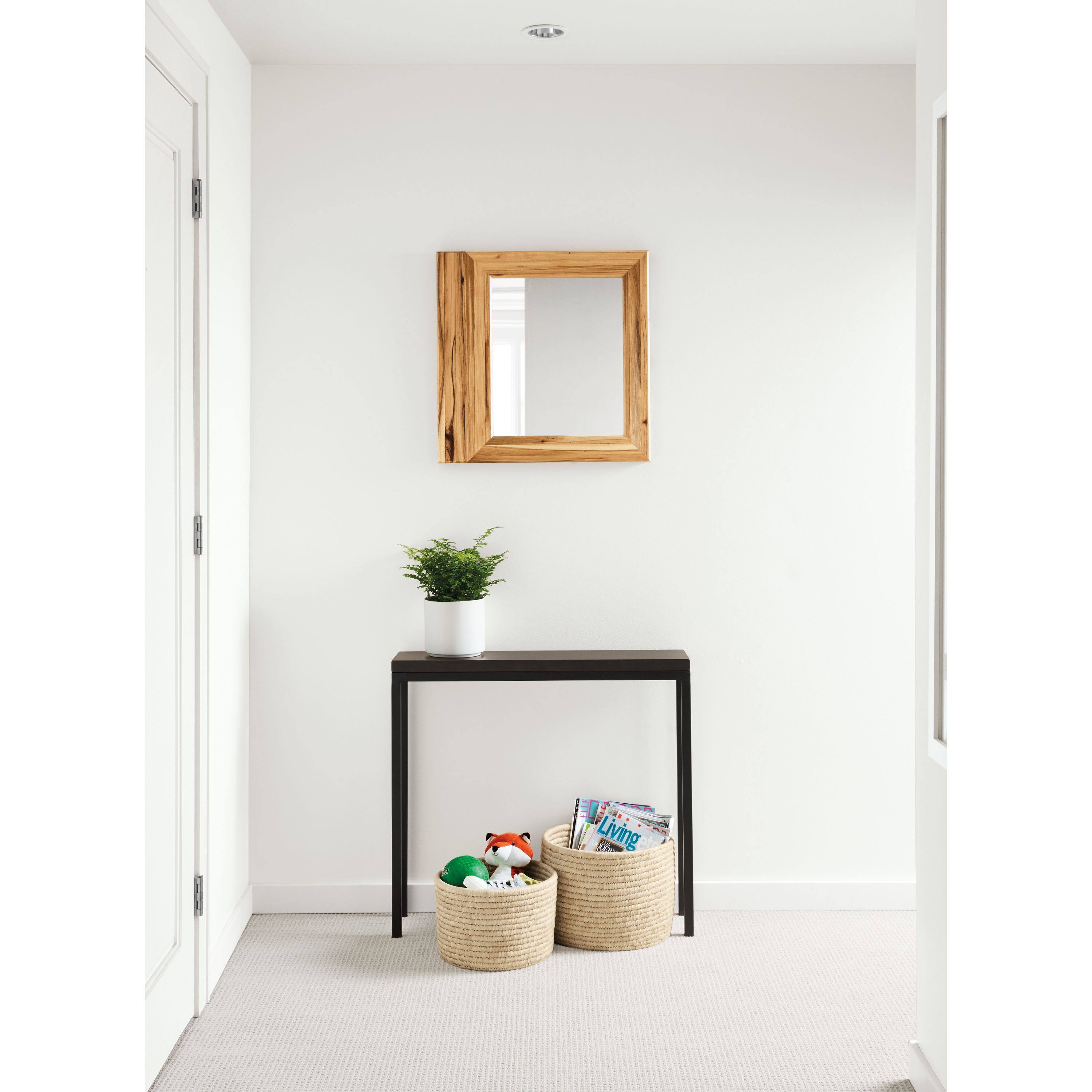 Clear Tempered Glass Console Table with Stainless Steel Frame X79855