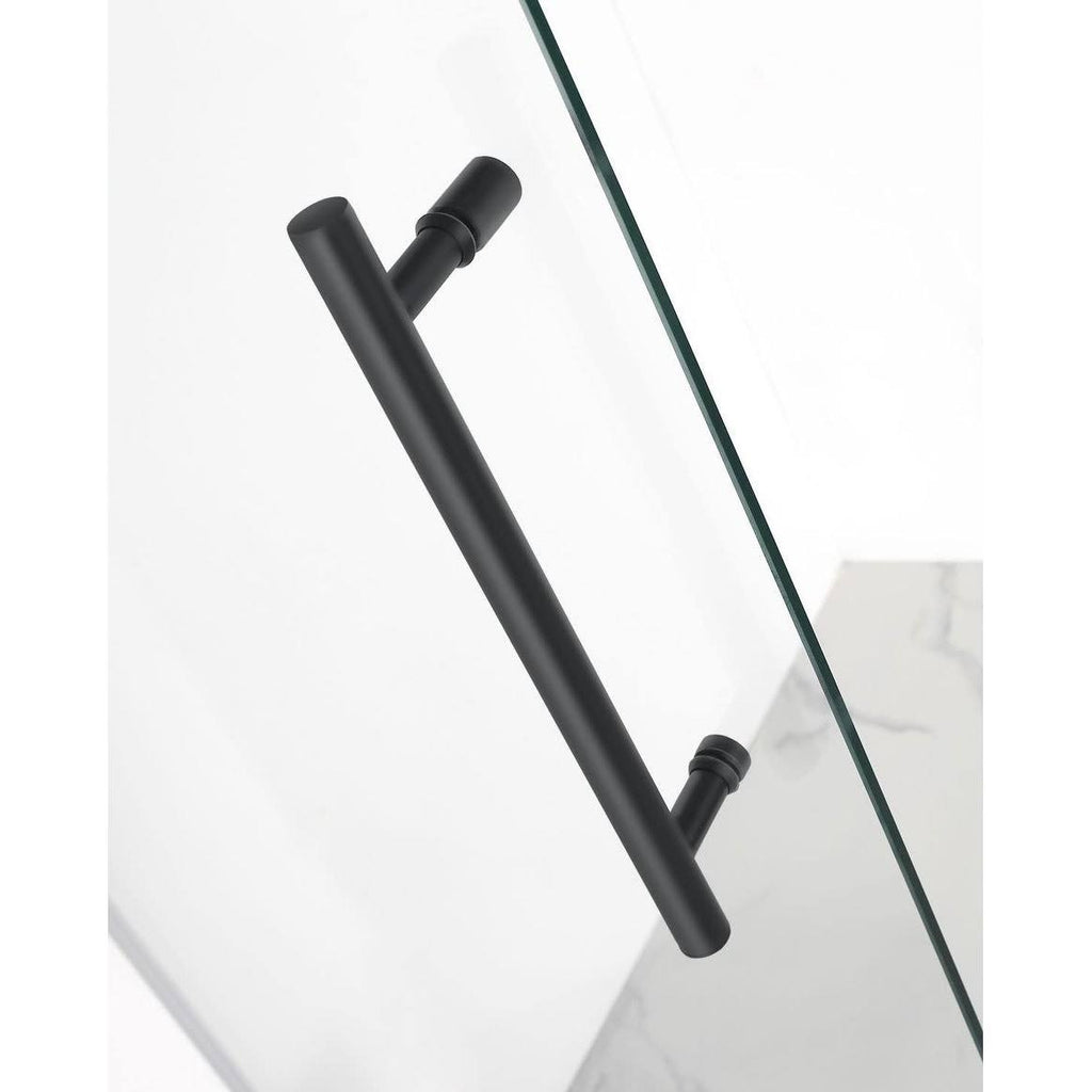 Bronze Frameless Hinged Shower Door O833592