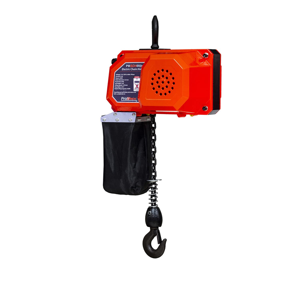 Mini Electric Chain Hoist 10 ft Chain 110V C13434