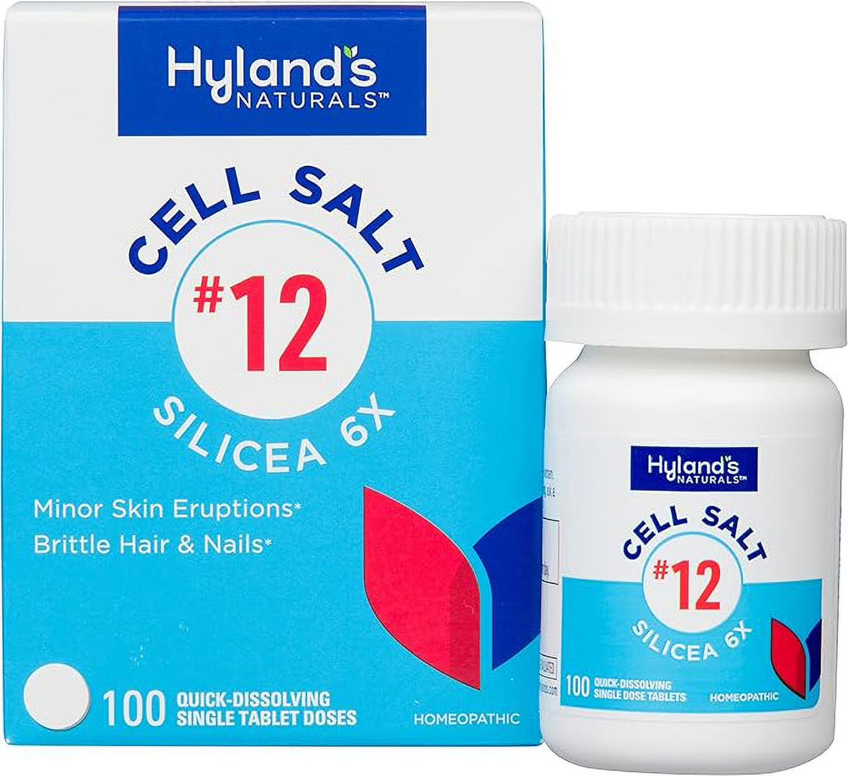 100 Ea 6 Pack Silicea 6X Tablets W823