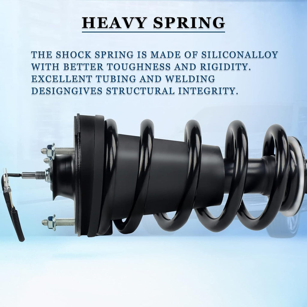 Pair Front Shock Absorber Magnetic Strut complete Assembly X145