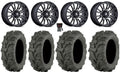 14" Wheels Machined 27" Mud Lite XTR Tires E71155