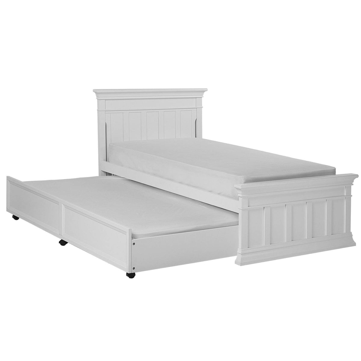 Twin Bed and Bed Rail V708