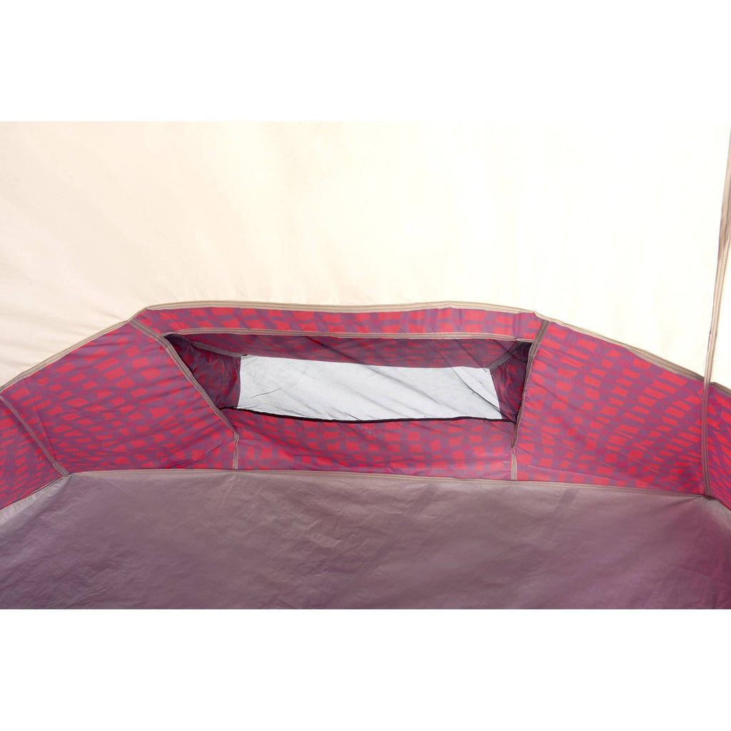 Red Plaid 5 Person Camping Teepee Tent G759