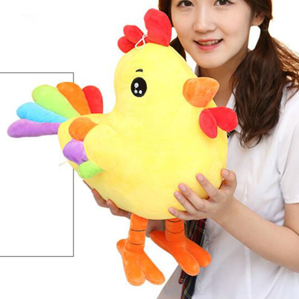 Cartoon Chicken Plush Toy (25cm) I572