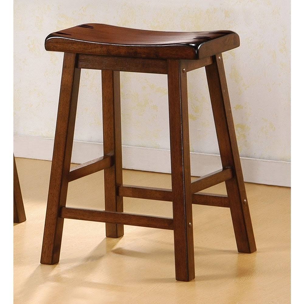 Brown Walnut Barstool C94892