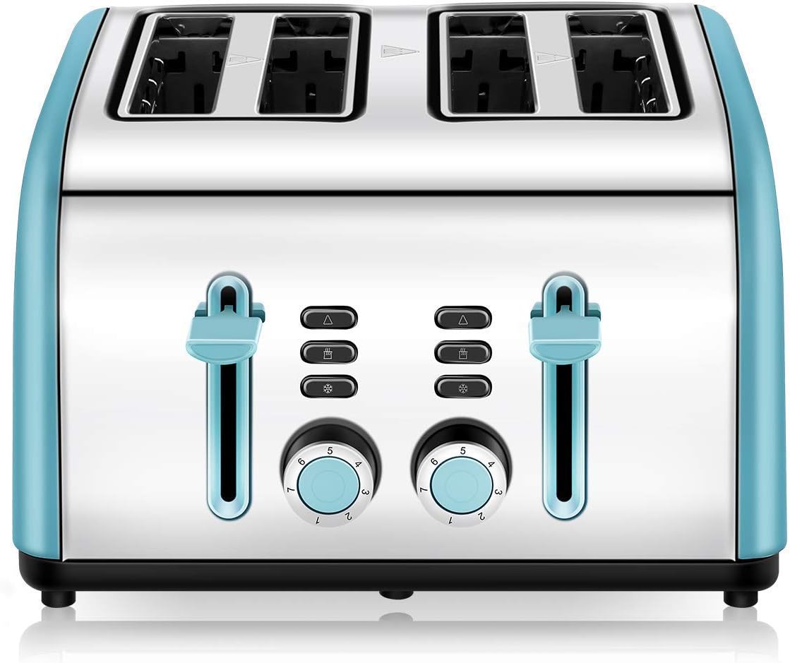 4 Slice Stainless Steel Toaster A9426