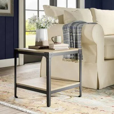 Barnwood End Table Set X505