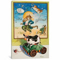 Peinture Sur Toile 40x22 H x 26x22 L x 1,5x22 D O545427