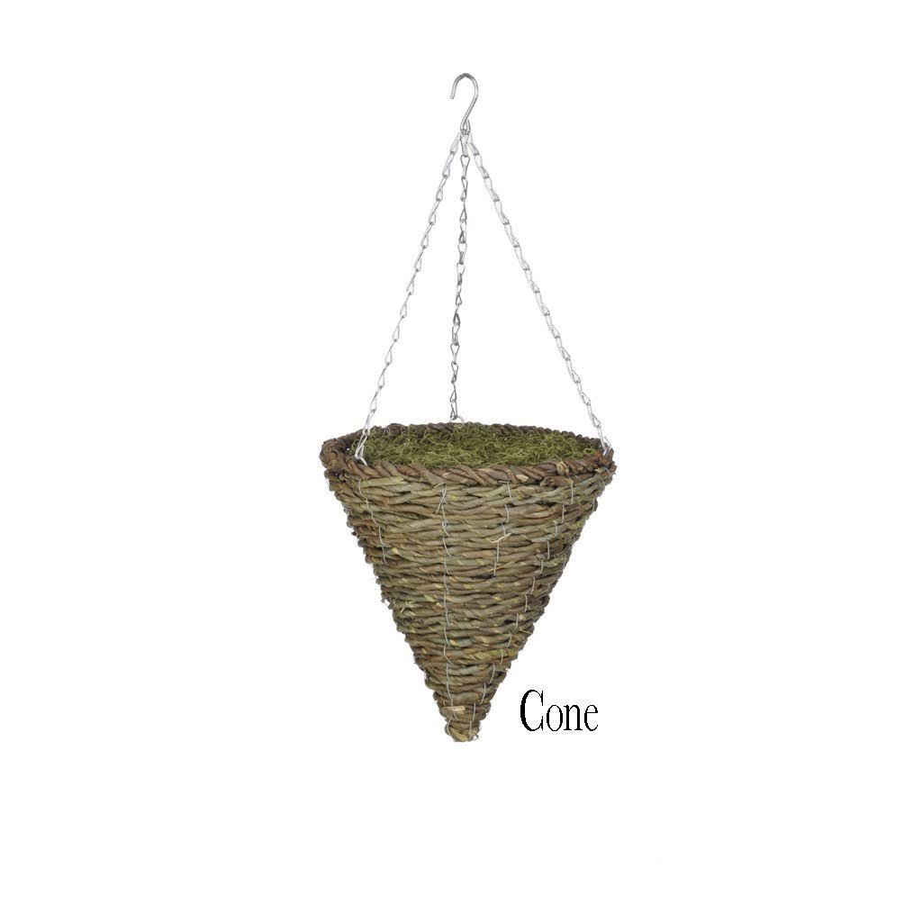 Artificial Hibiscus Hanging Basket Sunset Orange Z7867
