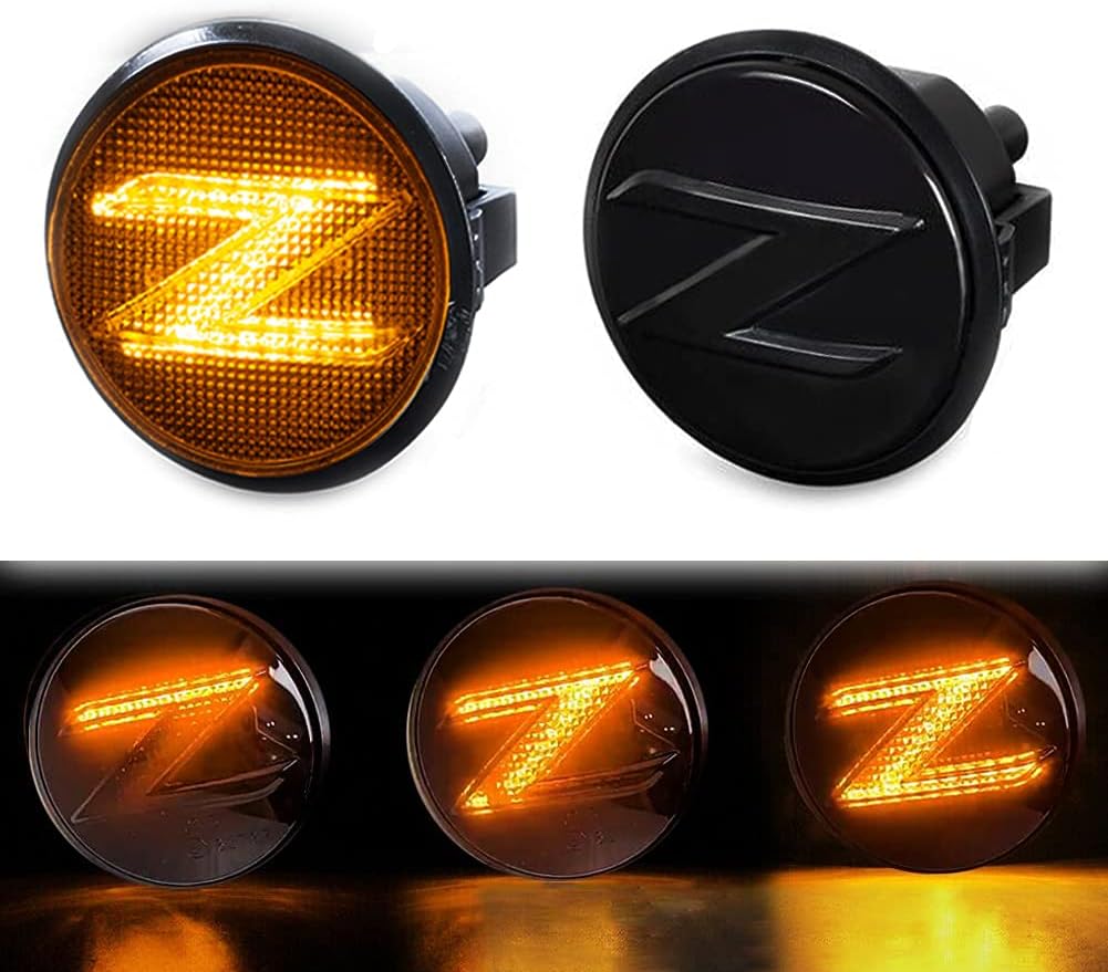 Smoked Lens Sequential Turn Signal Lights Pack of 2 U3823