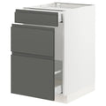 White Base Cabinet for Recycling B8647