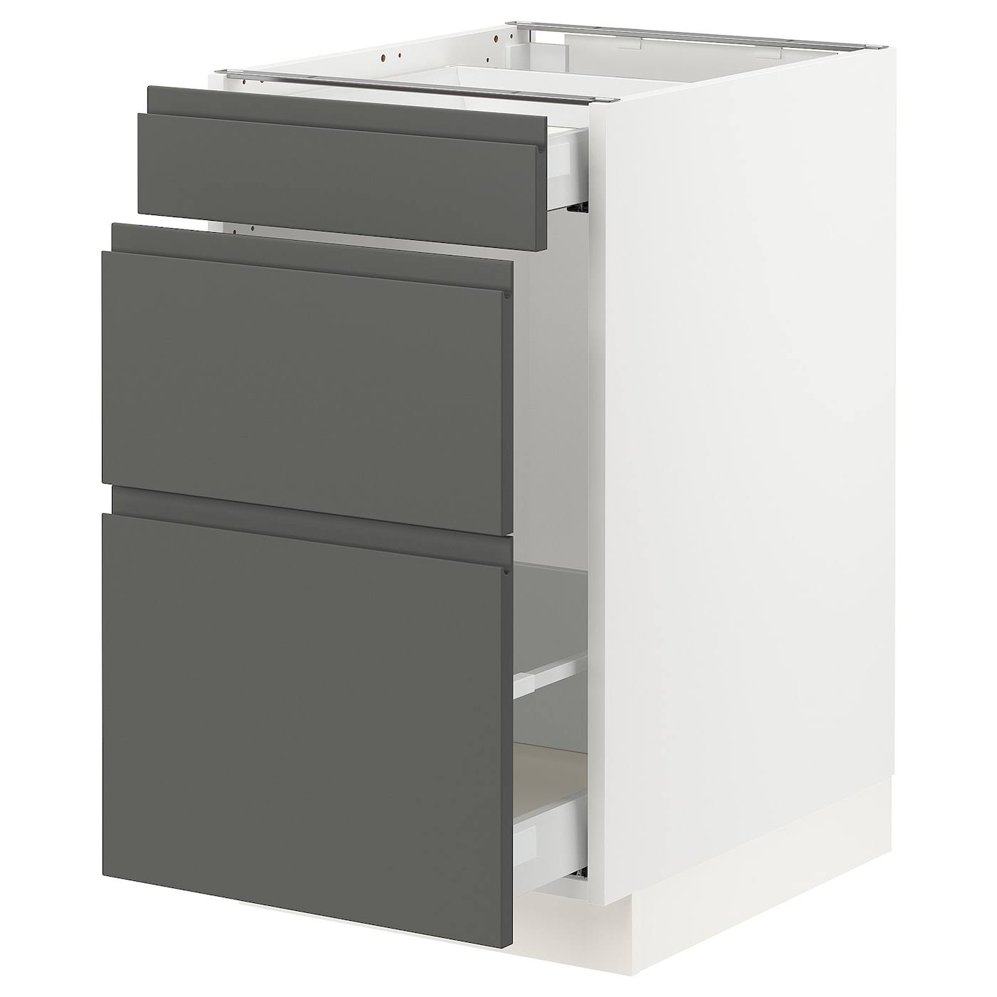 White Base Cabinet for Recycling B8647