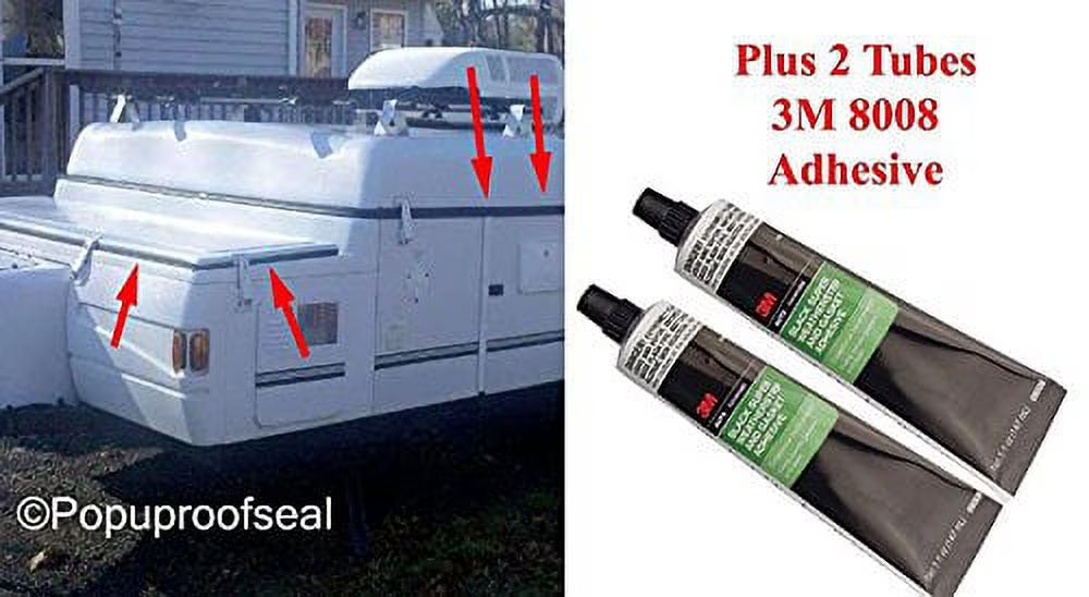 Rubber Gasket Popup Tent Trailer Seal K112080