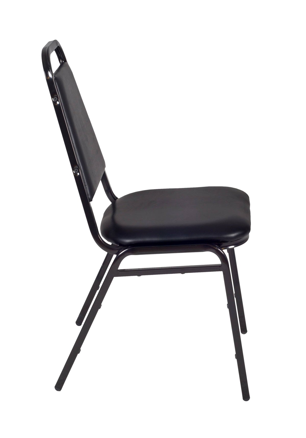 36 in. Breakroom Table with 4 Restaurant Stack Chairs M373671