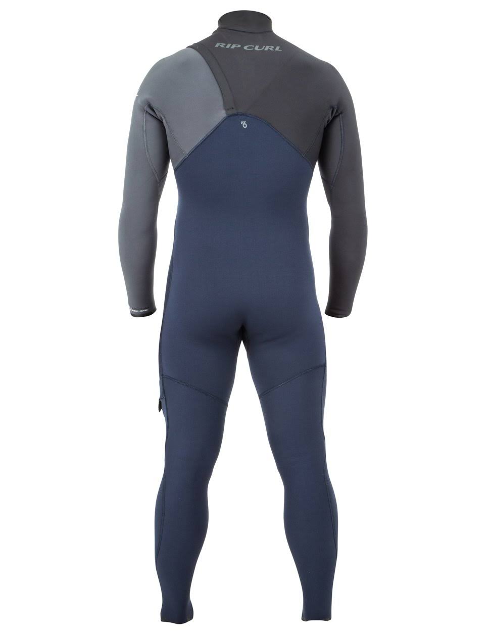 Black 3/2mm Zip Free Wetsuit Y952