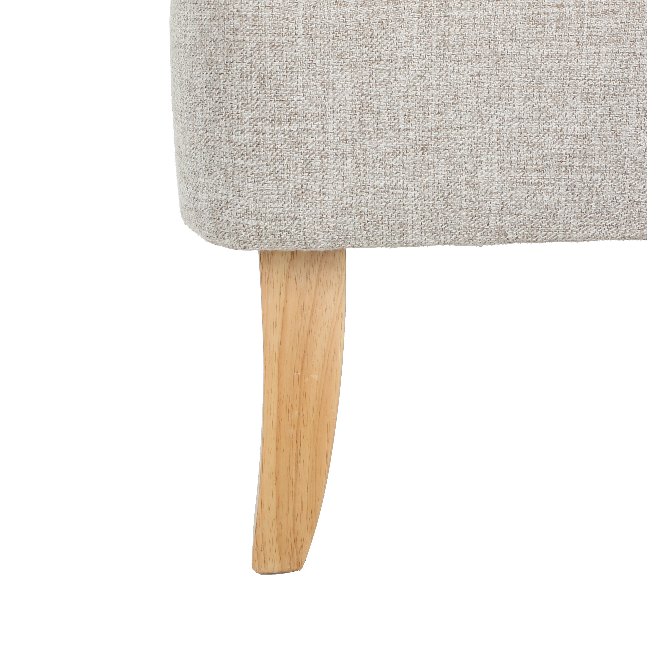 Beige Fabric Loveseat U15521