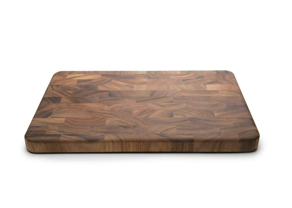 Large Acacia Wood End Grain Prep Station K98352