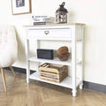 White Console Table R864881