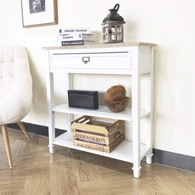 White Console Table R864881