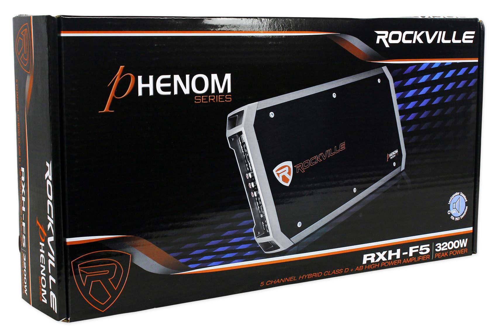 3200 Watt 5 Channel Car Stereo Amplifier with Amp Kit X516630